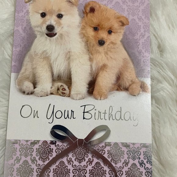 6 birthday card bundle cuddly puppy/kitten with matching print envelopes - Picture 10 of 13